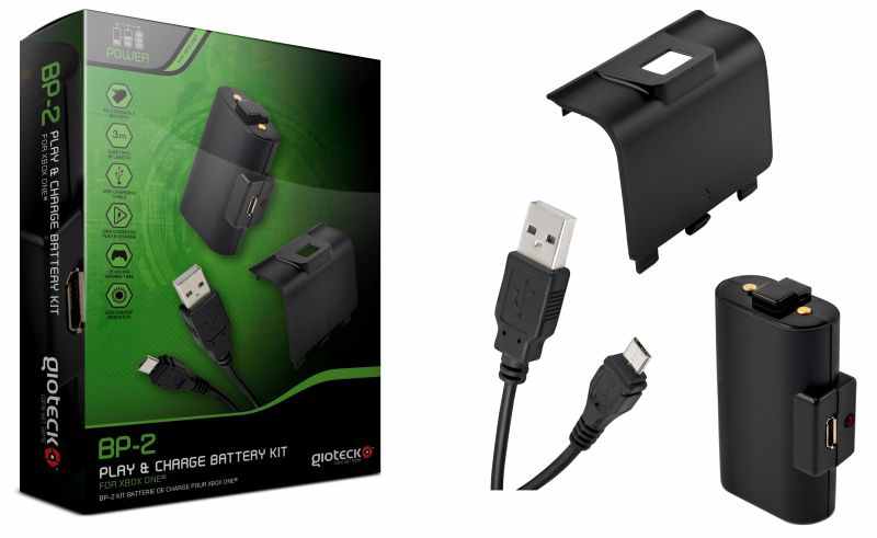 Play Charge Battery Kit Bp 2 Gioteck Xbox One